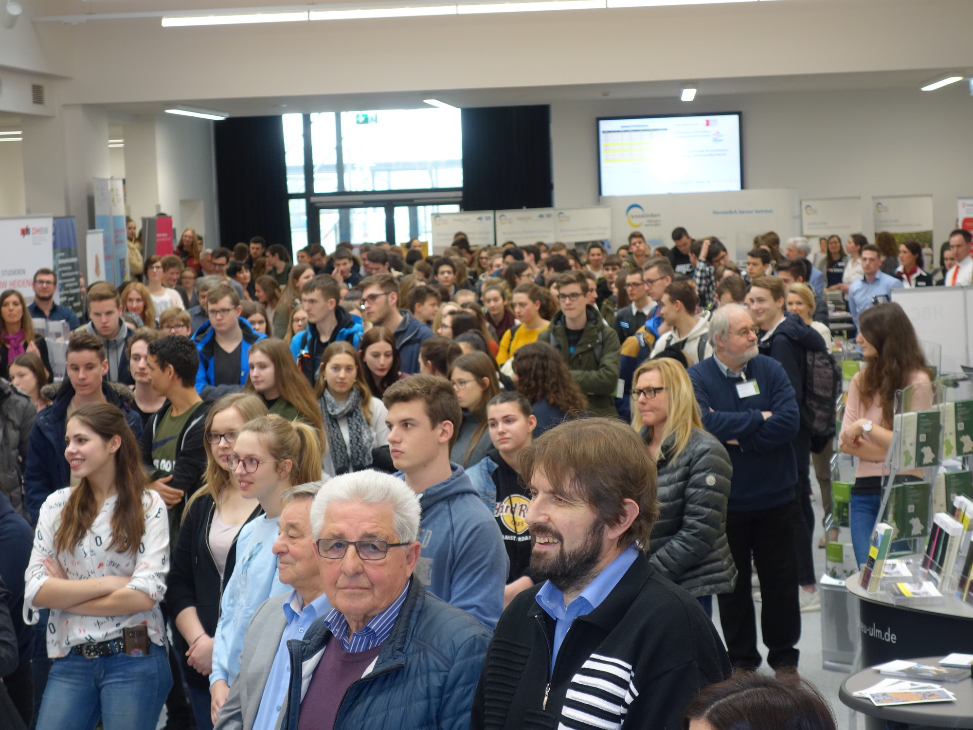 So viele interessierte Schüler, wie beim diesjährigen Hochschultag gab es in Dillingen noch nie. Foto: Landratsamt Dillingen a.d. Donau