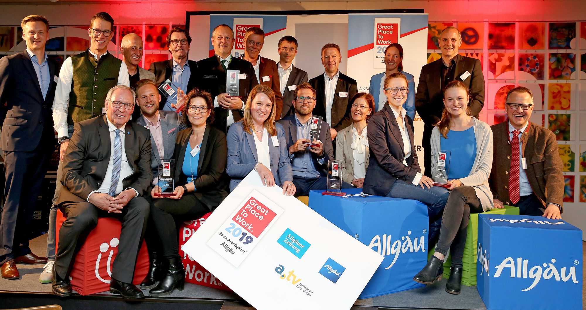 Das Gruppenbild aller Sieger. Foto: Allgäu GmbH