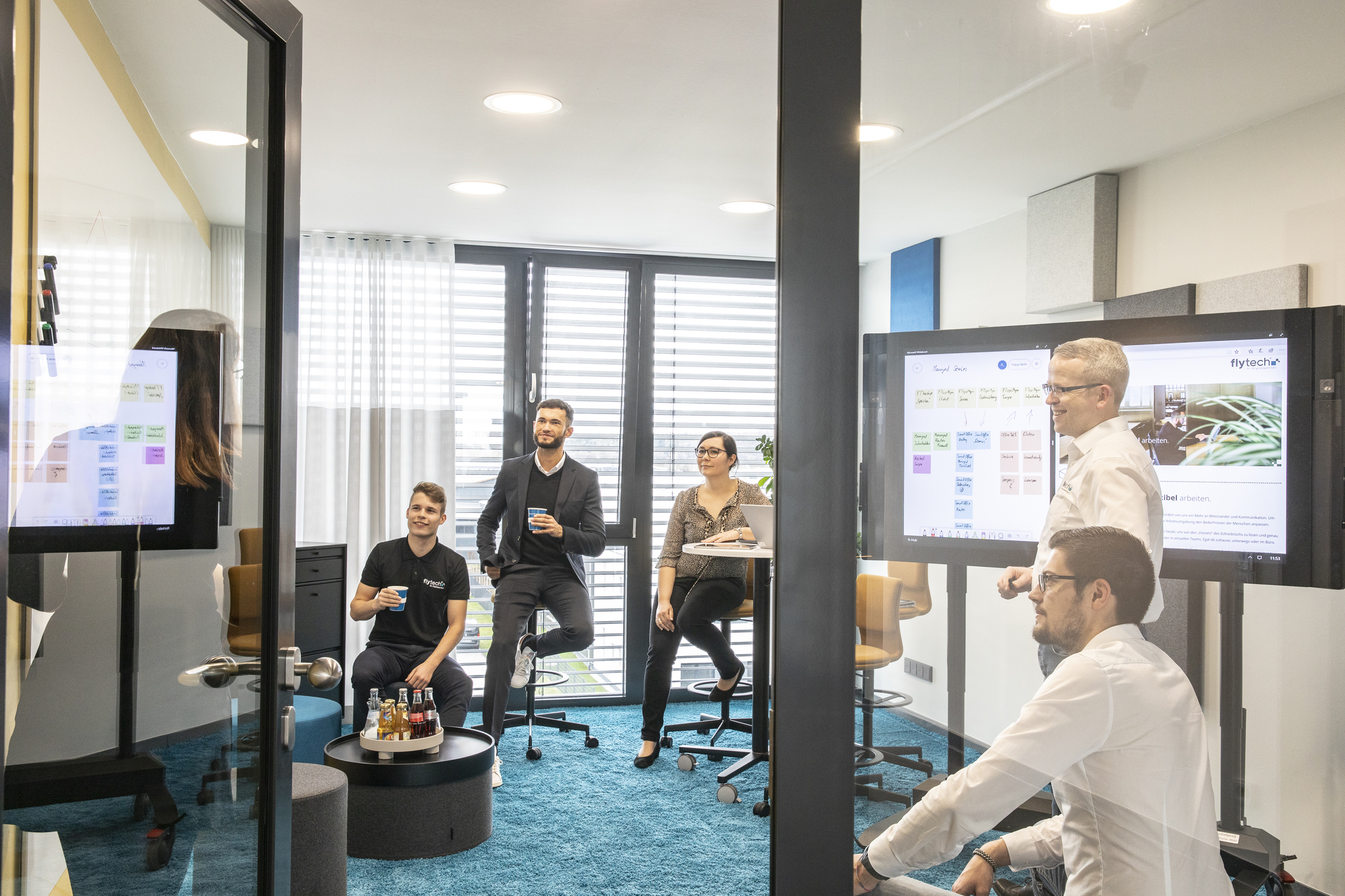 Das Feedback der Mitarbeiter zu New Work ist bei fly-tech überwiegend positiv. Foto: Lighthouse