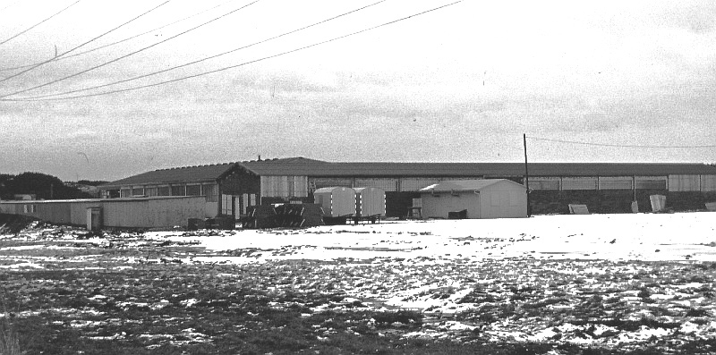 Der SÄBU Holzbau Standort in Ebenhofen 1965. Foto: SÄBU Holzbau GmbH
