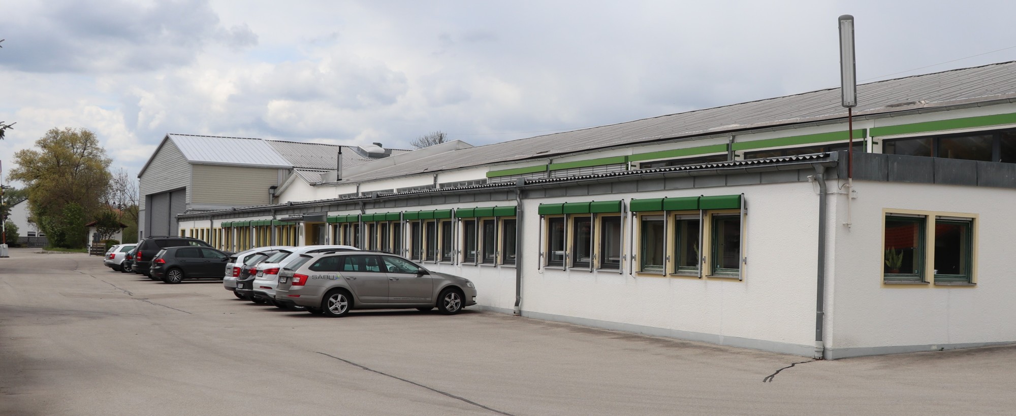 Der SÄBU Holzbau Standort in Ebenhofen 2019. Foto: SÄBU Holzbau GmbH