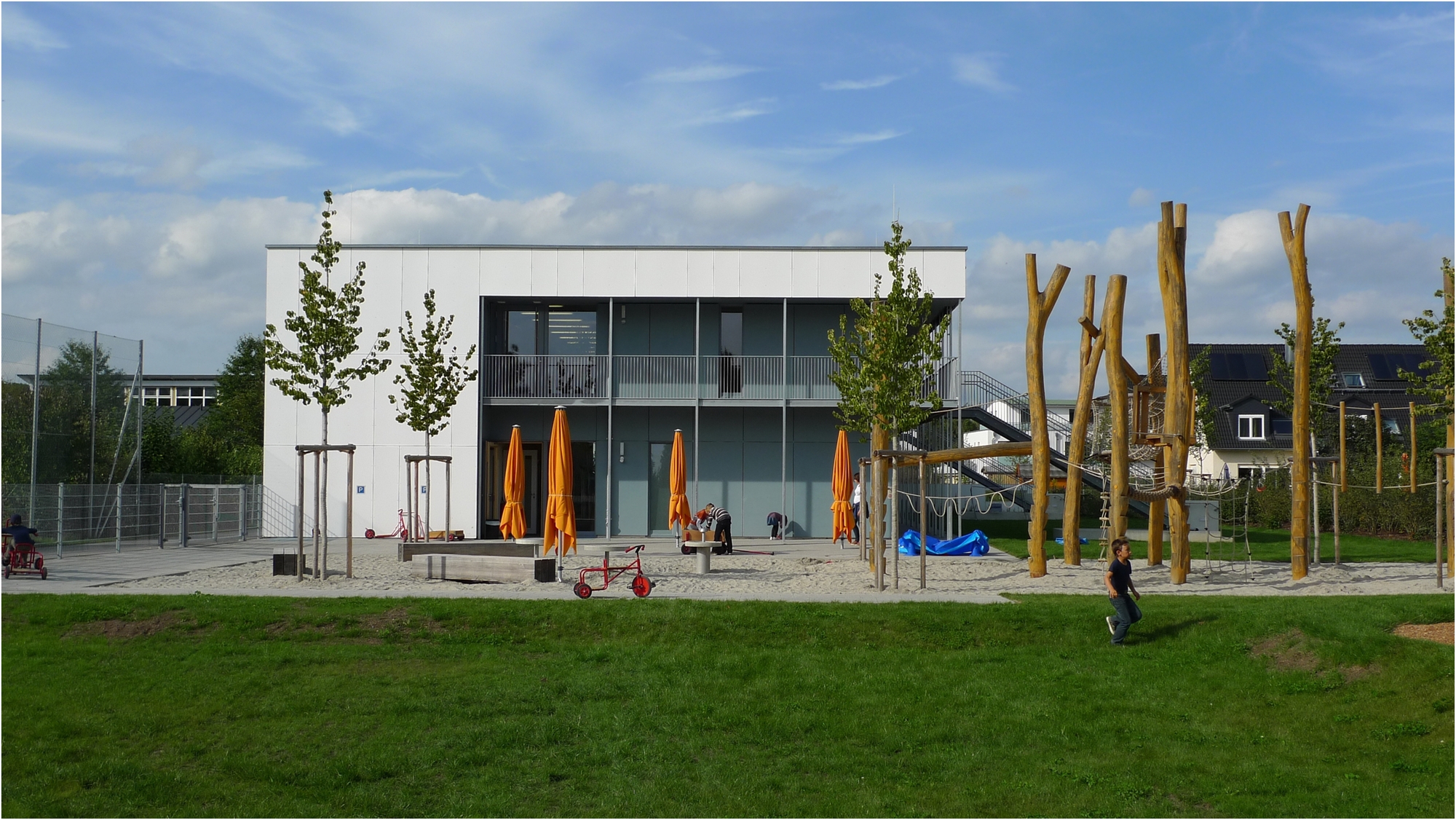 Eine Kita in München von SÄBU. Foto: SÄBU Holzbau GmbH
