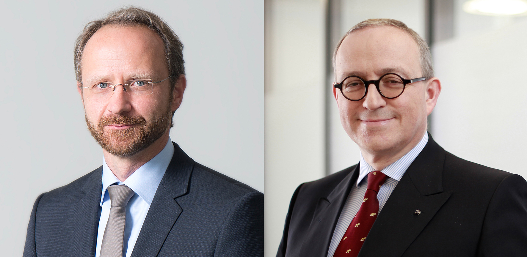 Rechtsanwalt Dr. Oliver Kienle (li.) und Rechtsanwalt Dr. Dirk Hermann Voß. Foto: Kanzlei SCHEIDLE &amp; PARTNER