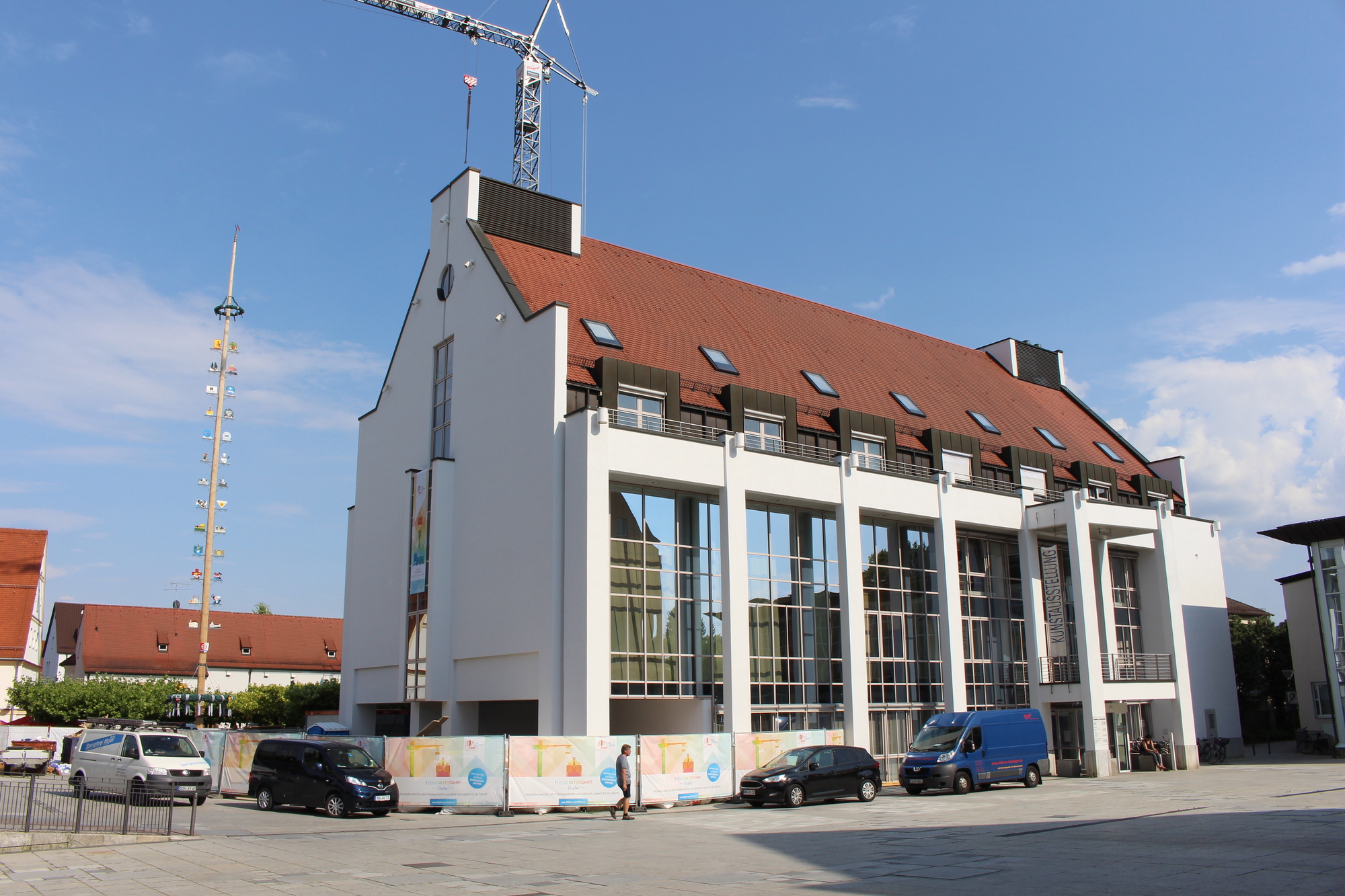 Das Rathaus in Gersthofen. Foto: Iris Zeilnhofer/B4B WIRTSCHAFTSLEBEN SCHWABEN