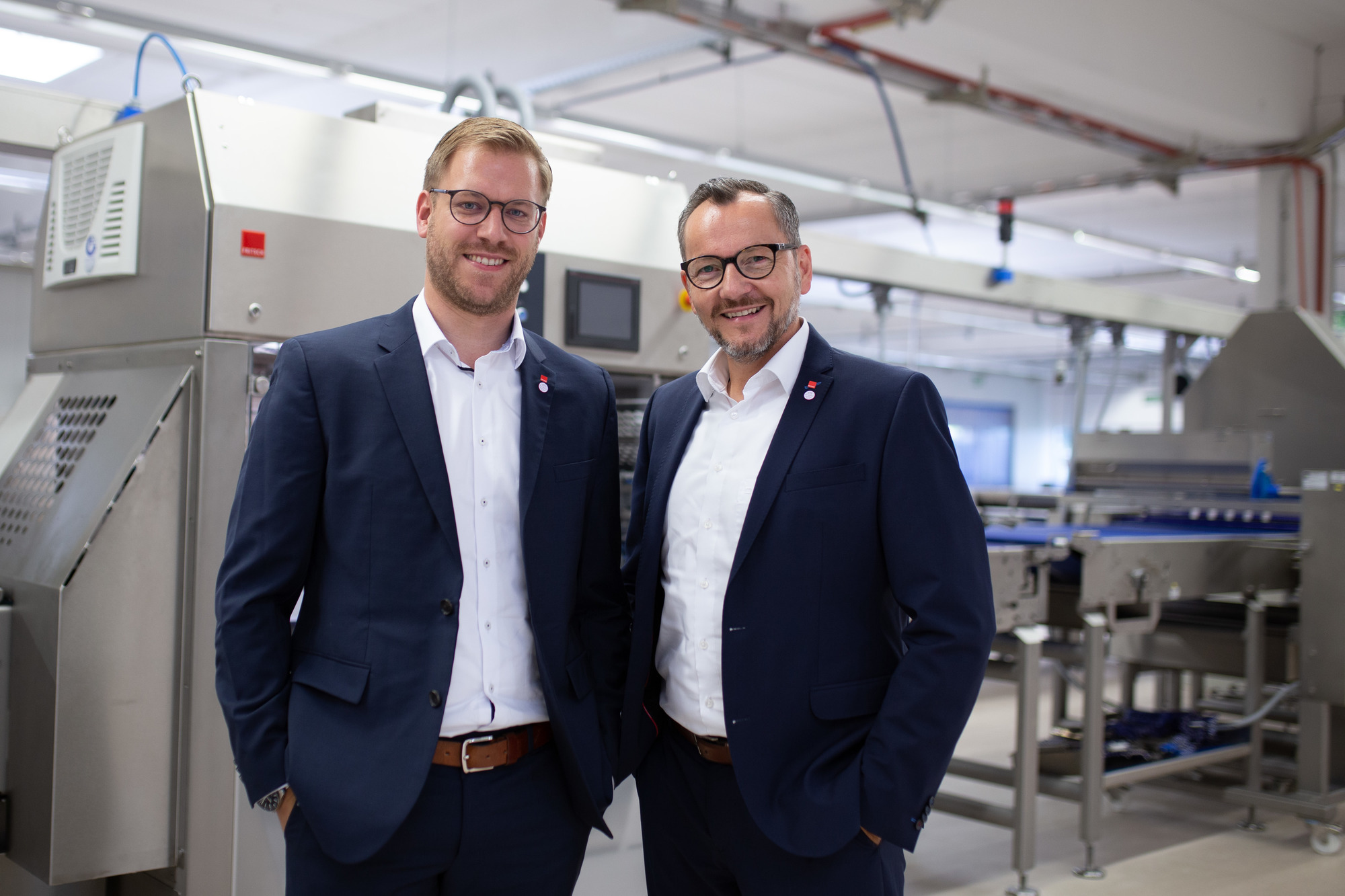 Die neuen Geschäftsführer von FRITSCH. Von links: Frank Gabriel, Andreas Eyd. Foto: Multivac