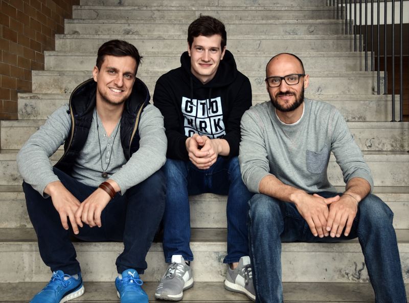 Die Gründer Markus Fritschi, Moritz Fleisch und Erik Schmelter. Foto: Corporate Health Club