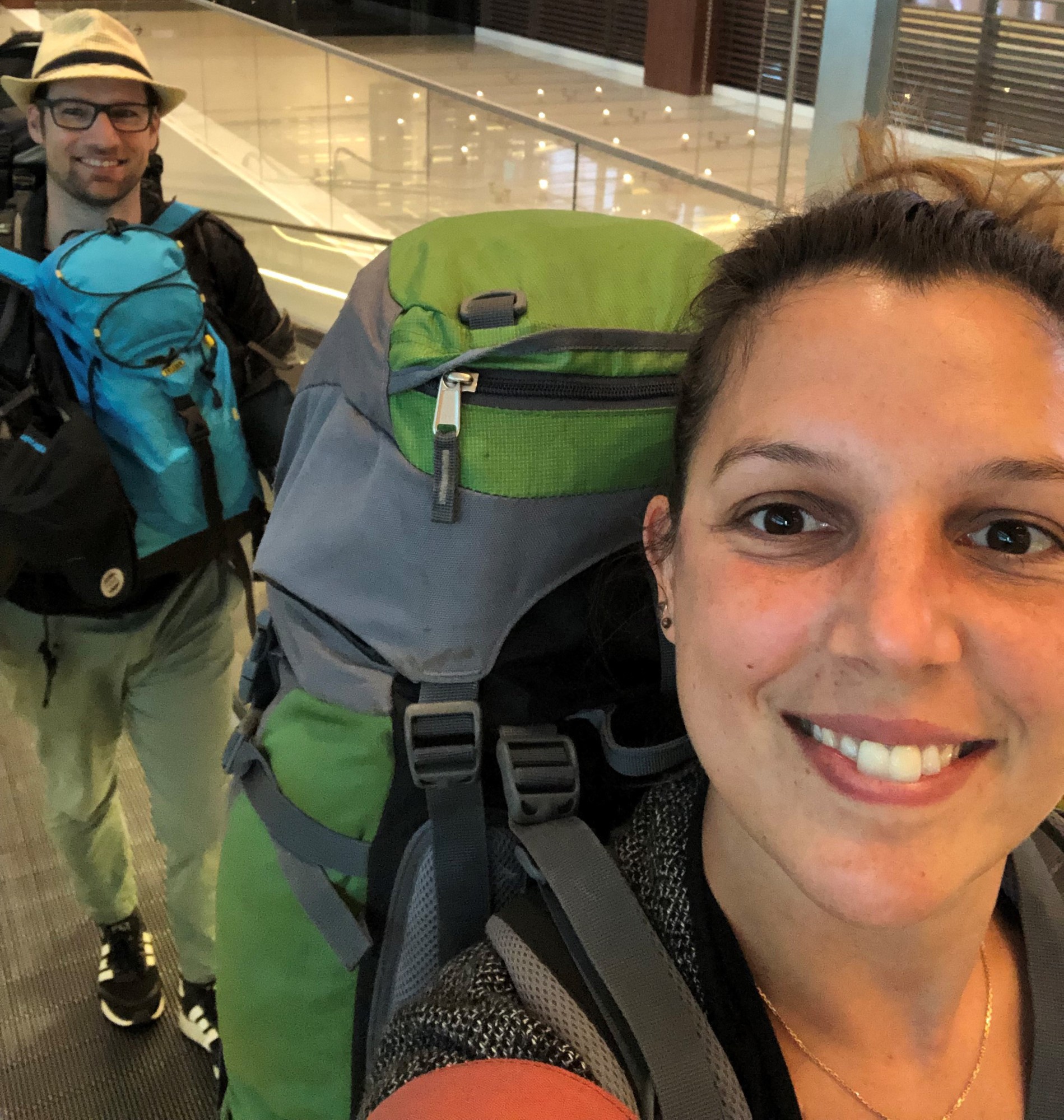 Christoph von Külmer und seine Frau reisen nur mit Rucksack durch die Welt. Foto: Christoph von Külmer