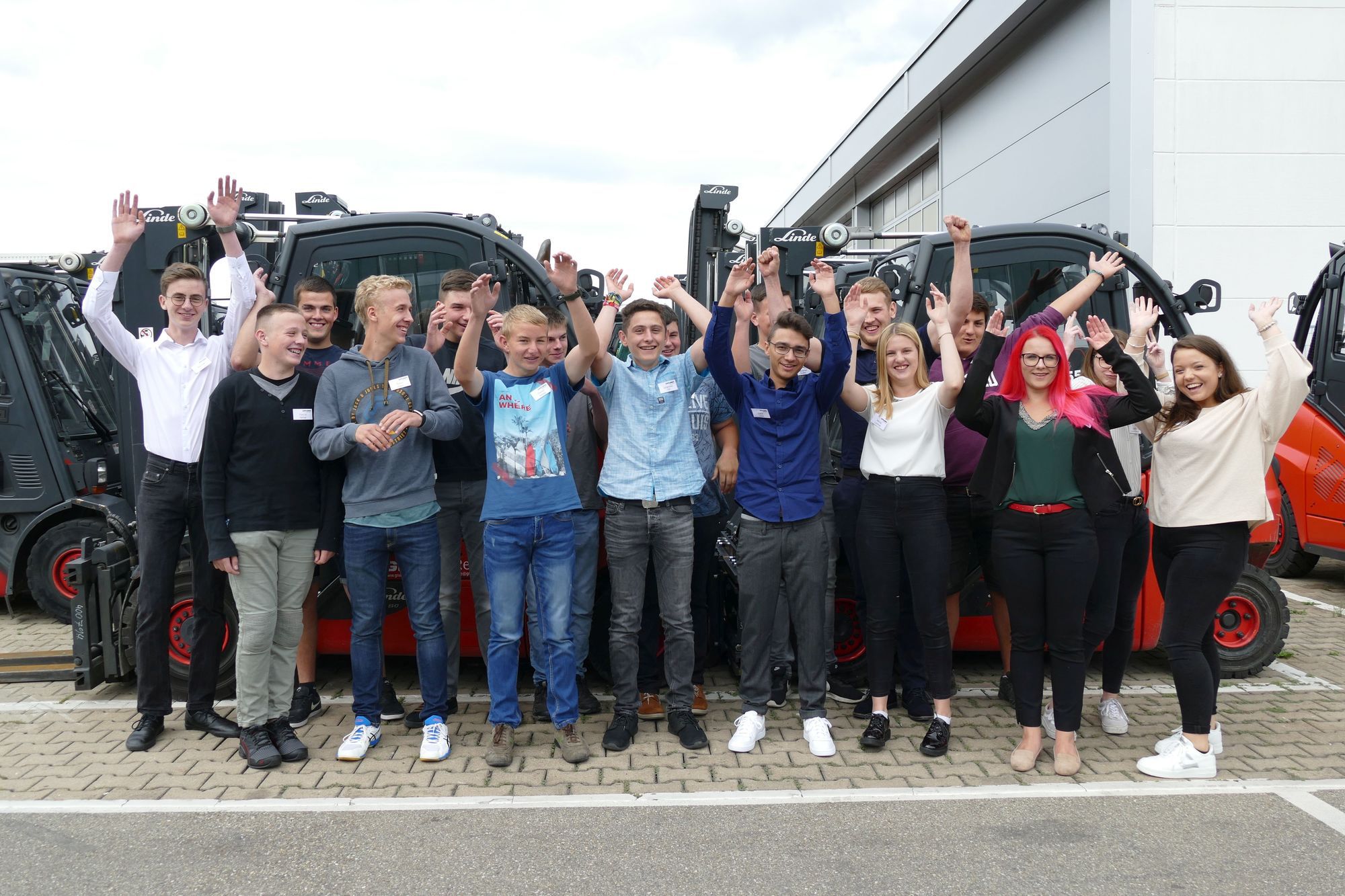 Voller Elan und Tatendrang: Die 17 neuen Auszubildenden bei GRUMA. Foto: GRUMA