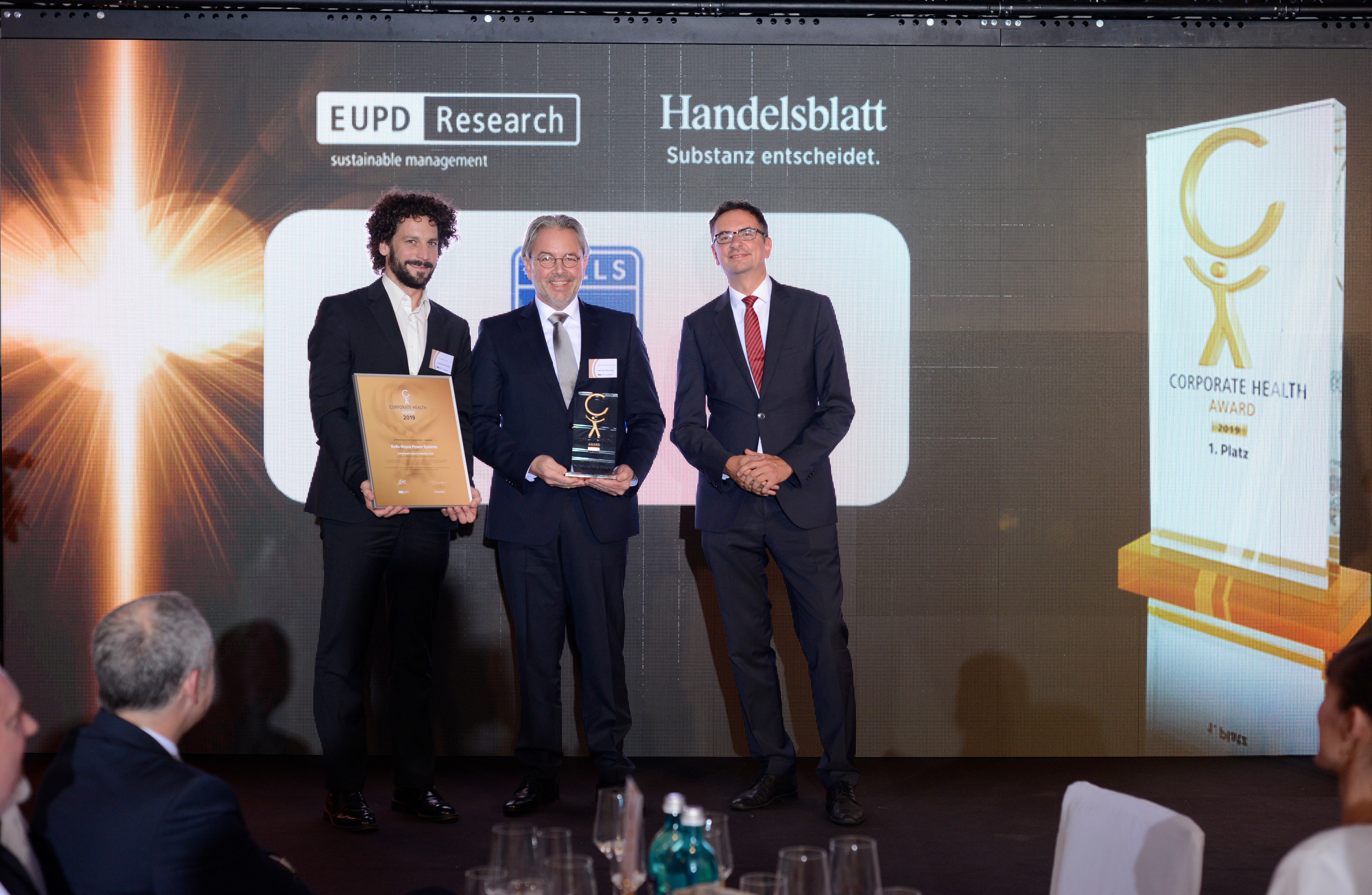 Die Rolls-Royce Power Systems AG gewinnt den Corporate Health Award. Foto: Rolls-Royce Power Systems AG