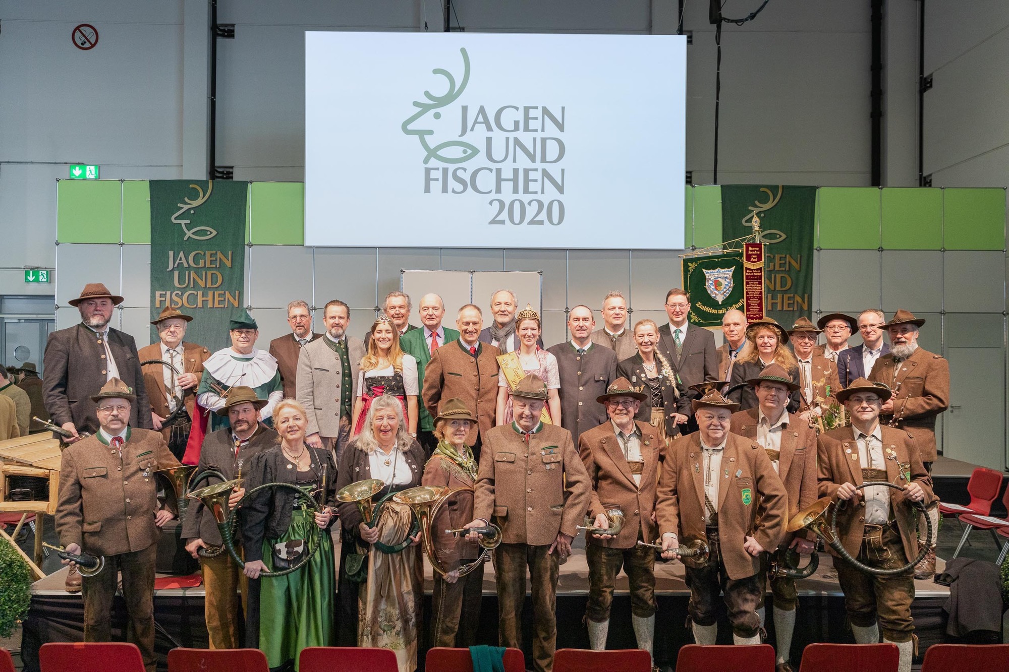 Die „Jagen und Fischen" Messe ist eine der bekanntesten Veranstaltungen für Jäger, Fischer und Naturliebhaber im süddeutschen Raum. Foto: Messe Augsburg