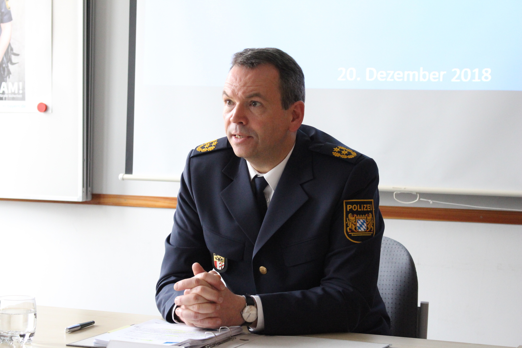Polizeipräsident Michael Schwald. Foto: Angelina Märkl/B4B WIRTSCHAFTSLEBEN SCHWABEN
