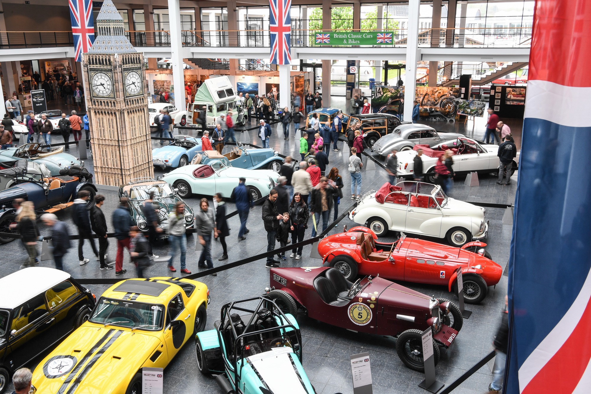 Archivbild: Die Motorworld Classics 2020 wird abgesagt. Foto: Messe Friedrichshafen GmbH / Motorworld Classics 2019