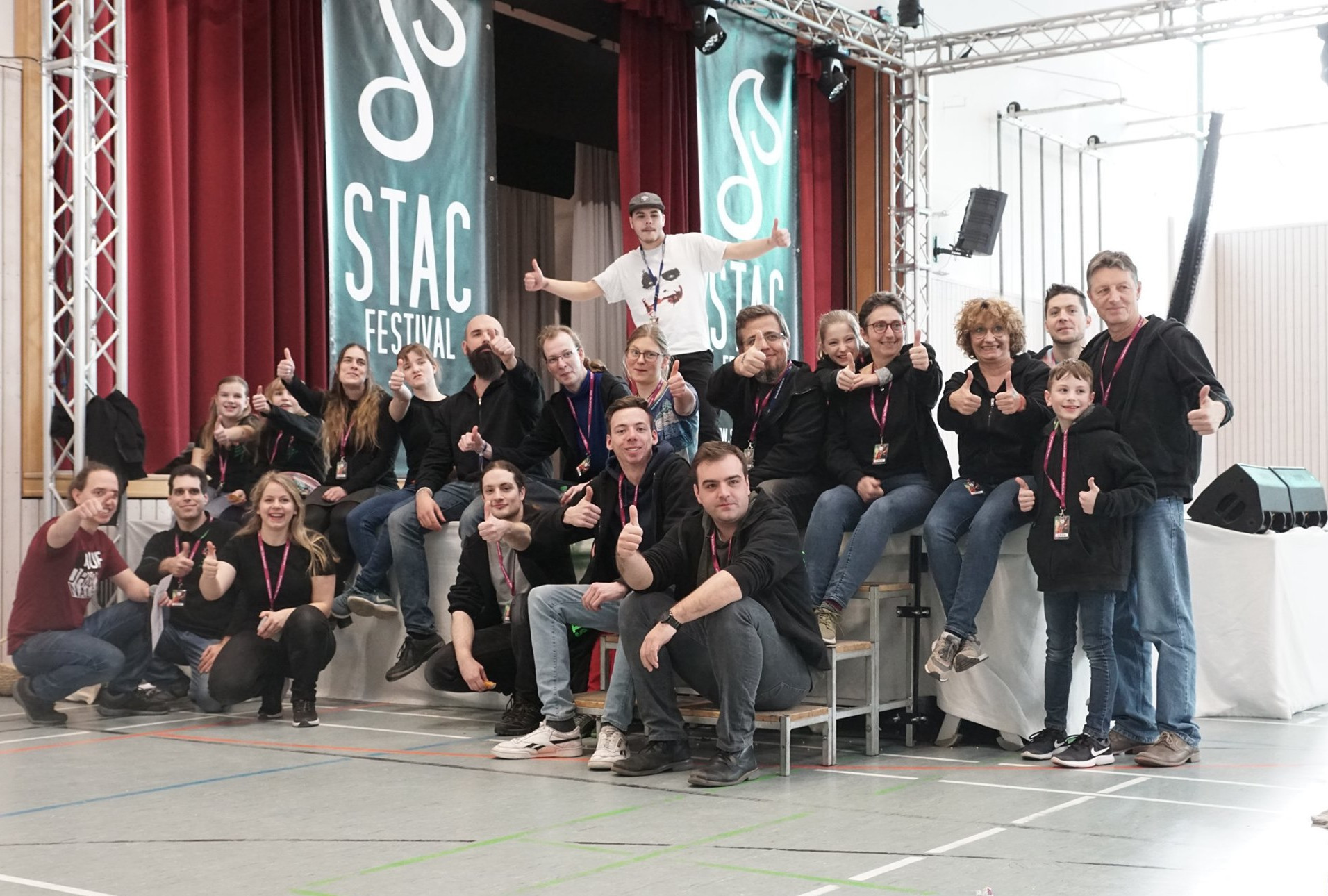 Die STAC Festival-Crew kämpft für die Zukunft ihres Festivals und hofft auf zahlreiche Unterstützer. Foto: Martin Vill