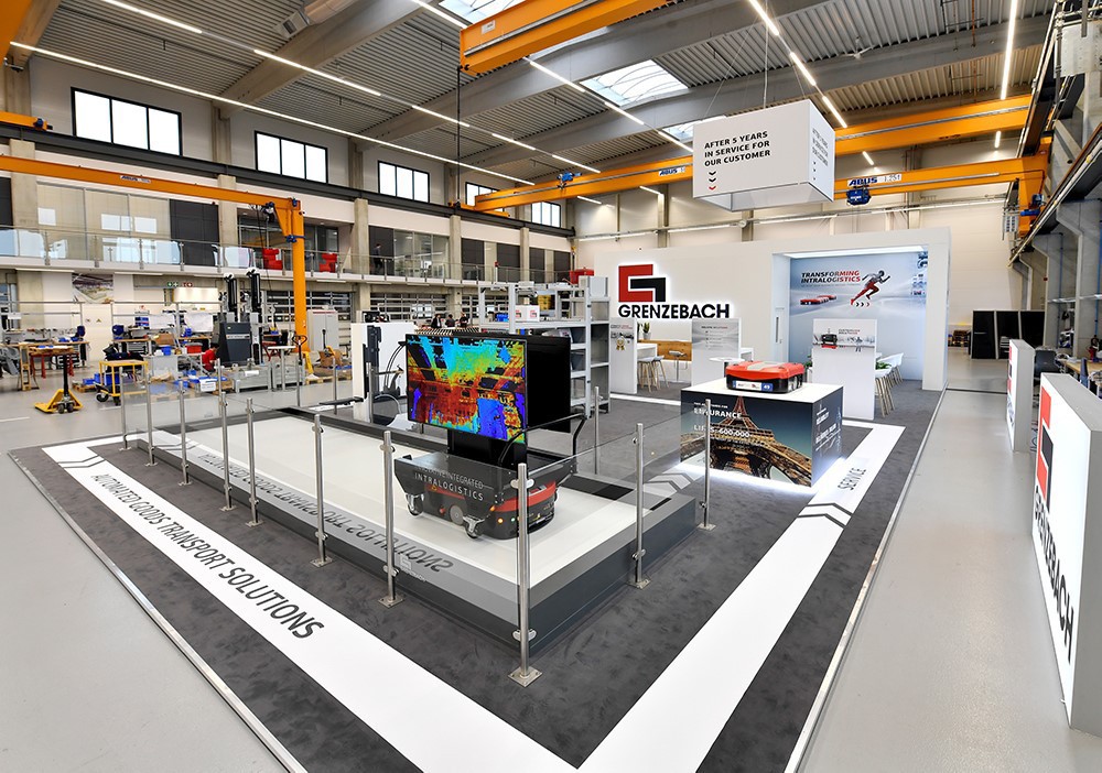 Nach der Absage der LogiMAT 2020 in Stuttgart präsentiert sich Grenzebach online. Foto: Grenzebach