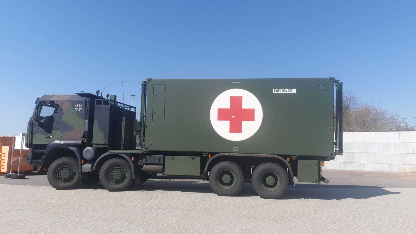 Auch die Bundeswehr untersützt den Landkreis Günzburg  beim Testzentrum „Coronavirus – COVID-19“. Foto: Bundeswehr