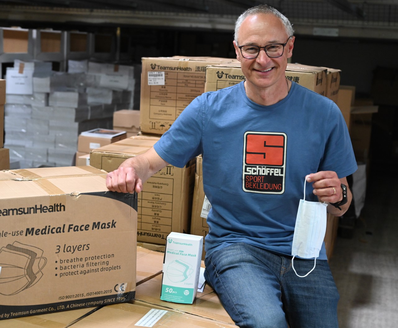 Peter Schöffel, Gründer und Vorstand der Schöffel Stiftung, setzt sich in der Corona-Krise für den Landkreis ein. Foto: Schöffel