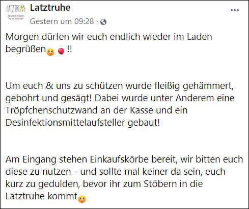 Quelle: facebook.com/Latztruhe