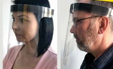 Gesichts-/Mundschutz gibt es bei deka messebau auch aus Plexiglas®/Acrylglas. Foto: deka messebau