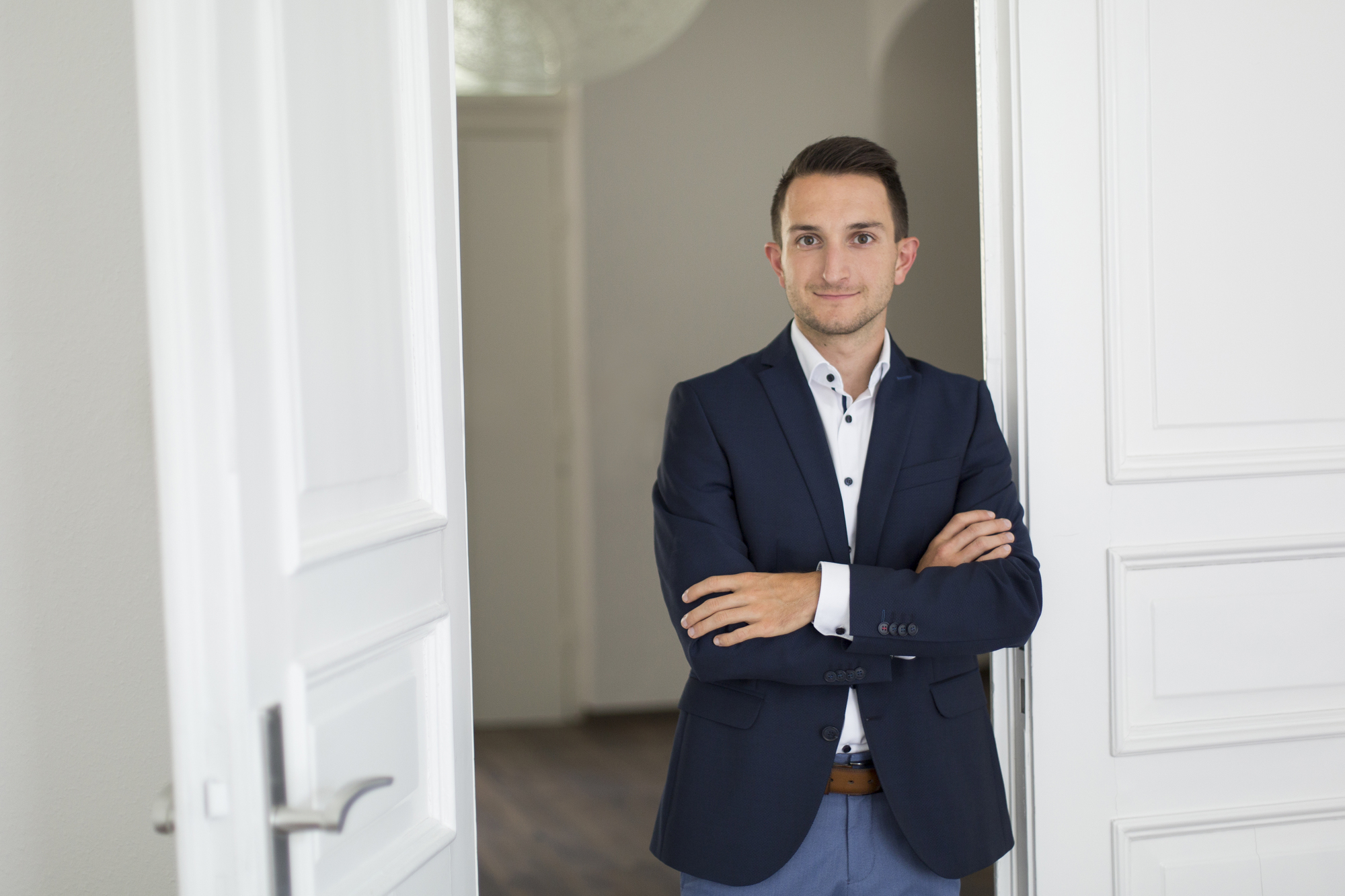 Stefan Hafner, Teamleiter Generalplanung | Controlling | Finanzen bei Kling Consult. Foto: Pia Simon Photography