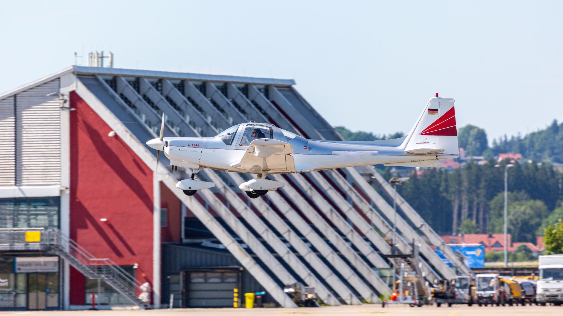 Auch Flugsport ist seit 11. Mai am Airport Memmingen wieder möglich. Foto: Allgäu Airport