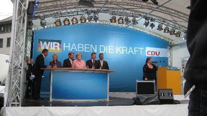 Merkel in Ulm