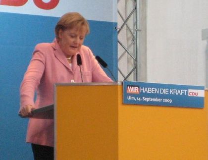 Merkel in Ulm