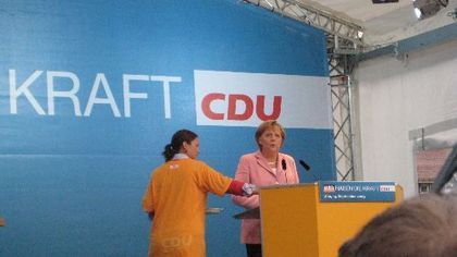 Merkel in Ulm