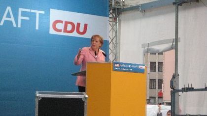 Merkel in Ulm