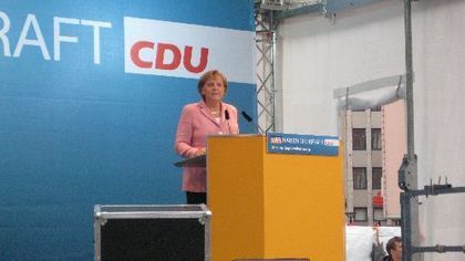 Merkel in Ulm