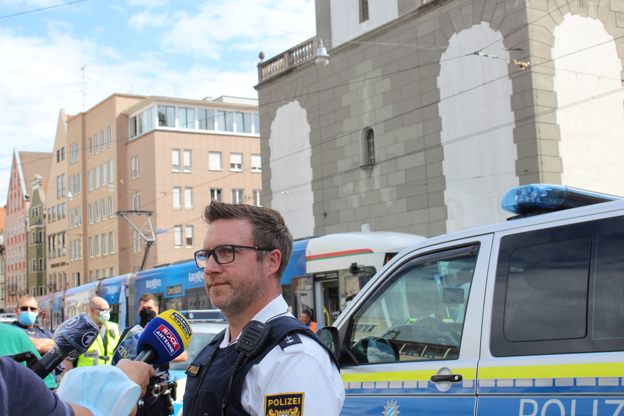 Polizeisprecher Michael Jakob hat genauere Auskunft zum Verfahren gegeben. Foto: B4B WIRTSCHAFTSLEBEN SCHWABEN/ Laura Cedrone