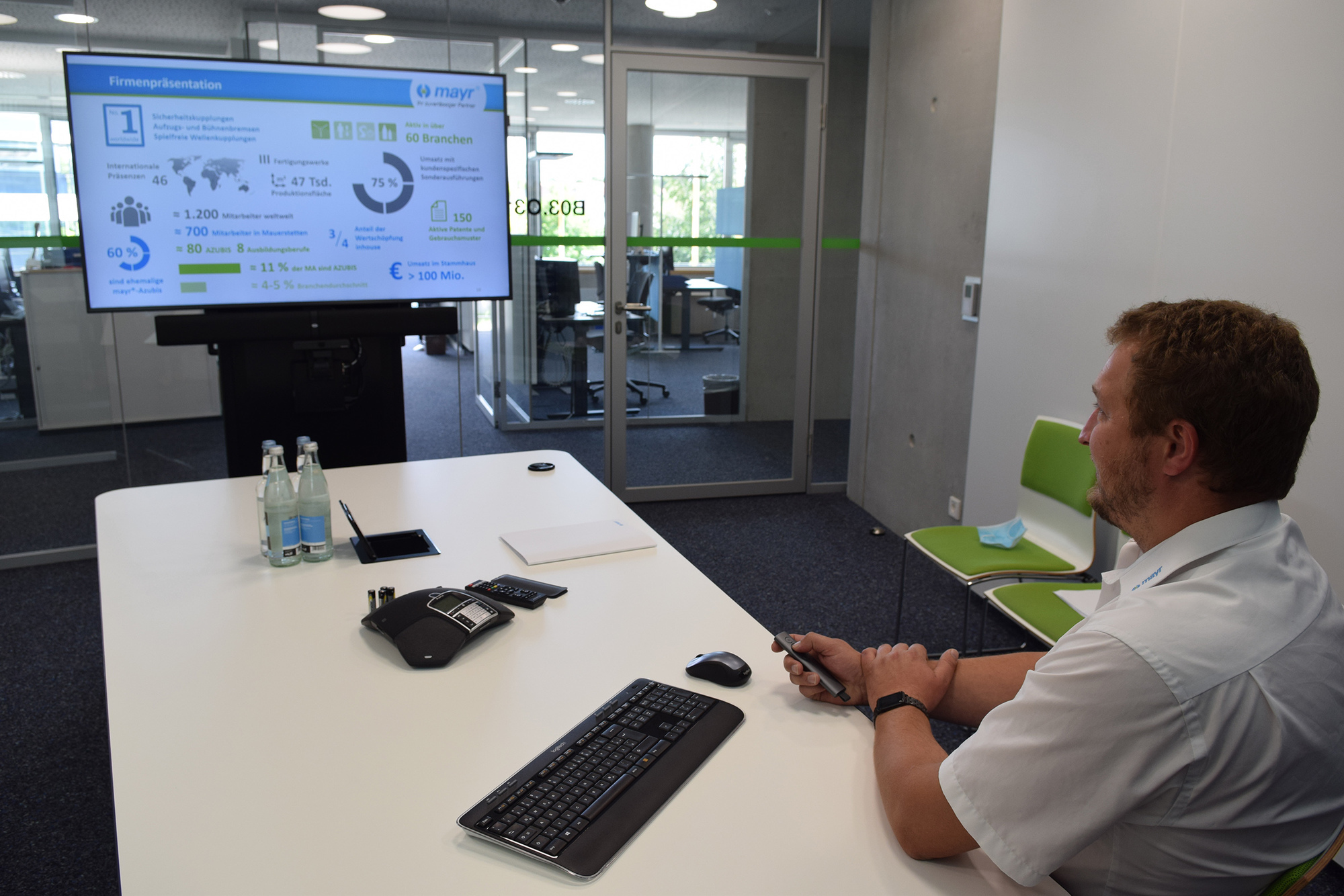 Über digitale Wege startete Mayr Antriebstechnik die diesjährige Nacht der Ausbildung. Foto: Mayr Antriebstechnik
