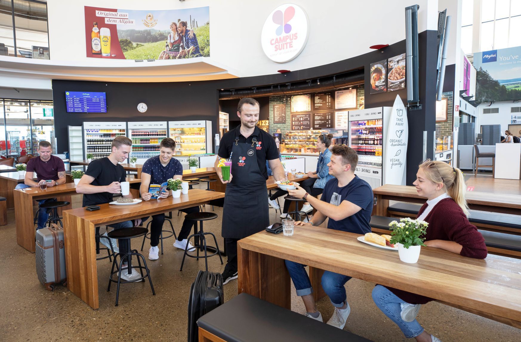 Neu am Flughafen Memmingen: Die Campus Suite. Foto: Allgäu Airport