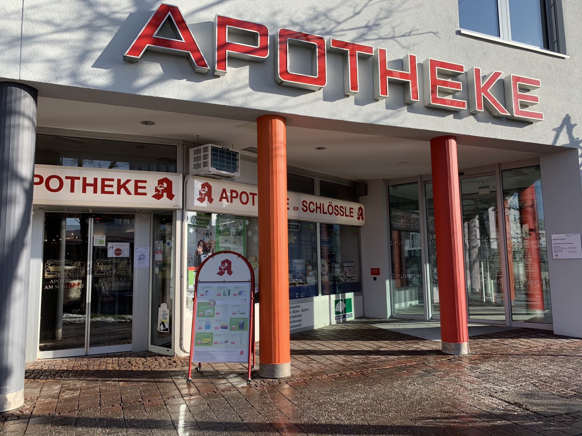 Die Augsburger Apotheke am Schlössle. Foto: Laura Cedrone/ B4B WIRTSCHAFTSLEBEN SCHWABEN