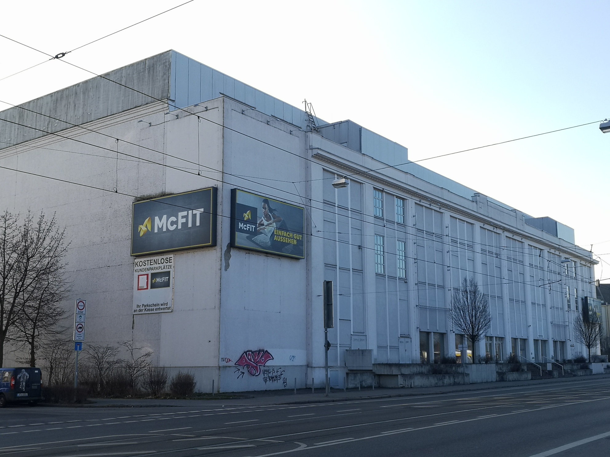 Das McFit-Fitnessstudio am Augsburger Plärrer. Foto: B4B WIRTSCHAFTSLEBEN SCHWABEN
