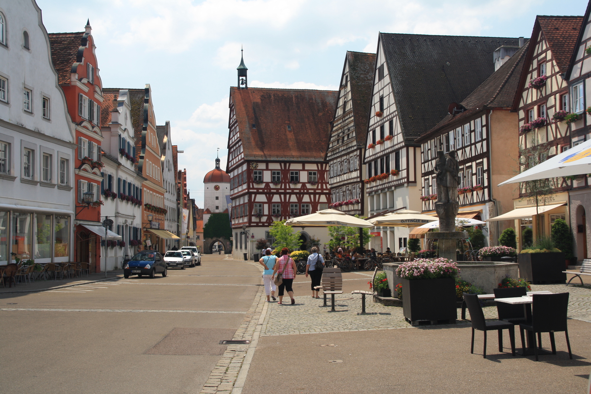 Die Innenstadt von Oettingen. Foto: Stadt Oettingen