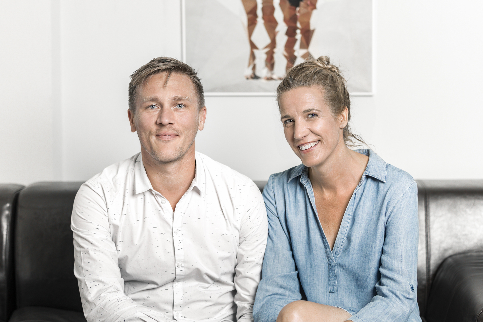 Sebastian Pforr und Katja Weßling, Gründer des Startups Zweifreunde.digital. Foto: Zweifreunde.digital