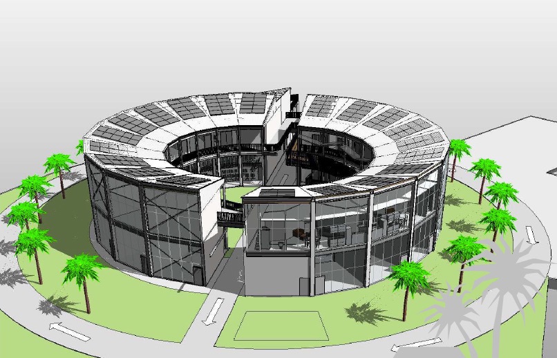 Ein Modell des neuen Projekts von Raico in Ozeanien. Foto: Raico