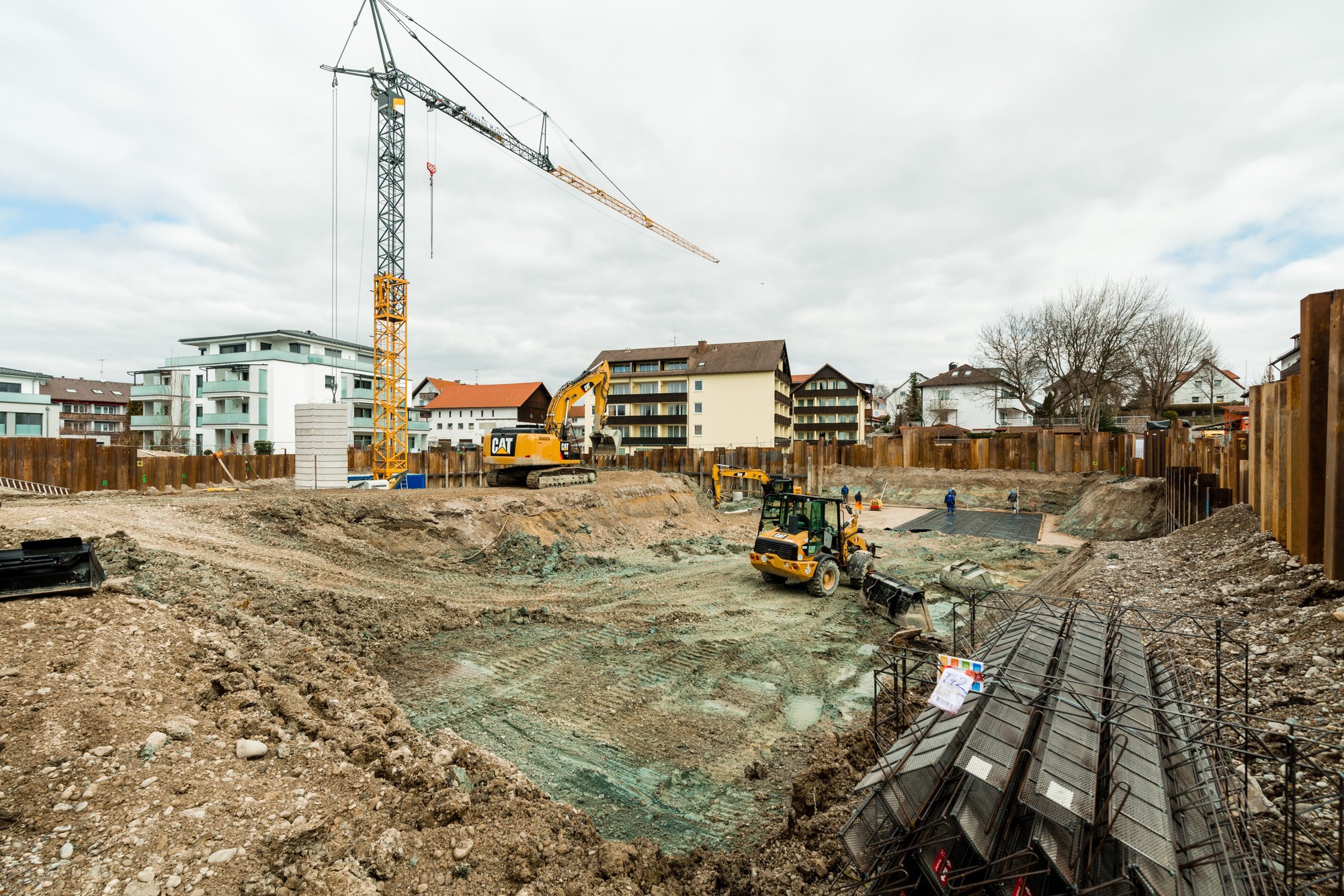i+R startet mit dem Bau von 27 Wohnungen in drei Gebäuden im Kneippkurort Bad Wörishofen. Foto: Simon Ledermann Design &amp; Fotografie, Bad Wörishofen