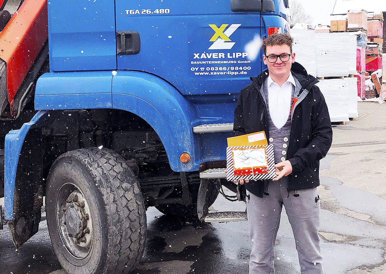 Stellvertretend für die sieben Auszubildenden, die im Bereich der Kreishandwerkerschaft Kempten ihre Berufsausbildung mit großem Erfolg abgeschlossen haben, hier eine Foto vom Besten unter den Besten, Jakob Klaiber. Er hat seine Ausbildung zum Maurer bei der Xaver Lipp Bauunternehmung GmbH in Oy-Mittelberg absolviert. Foto: Kreishandwerkerschaft Kempten