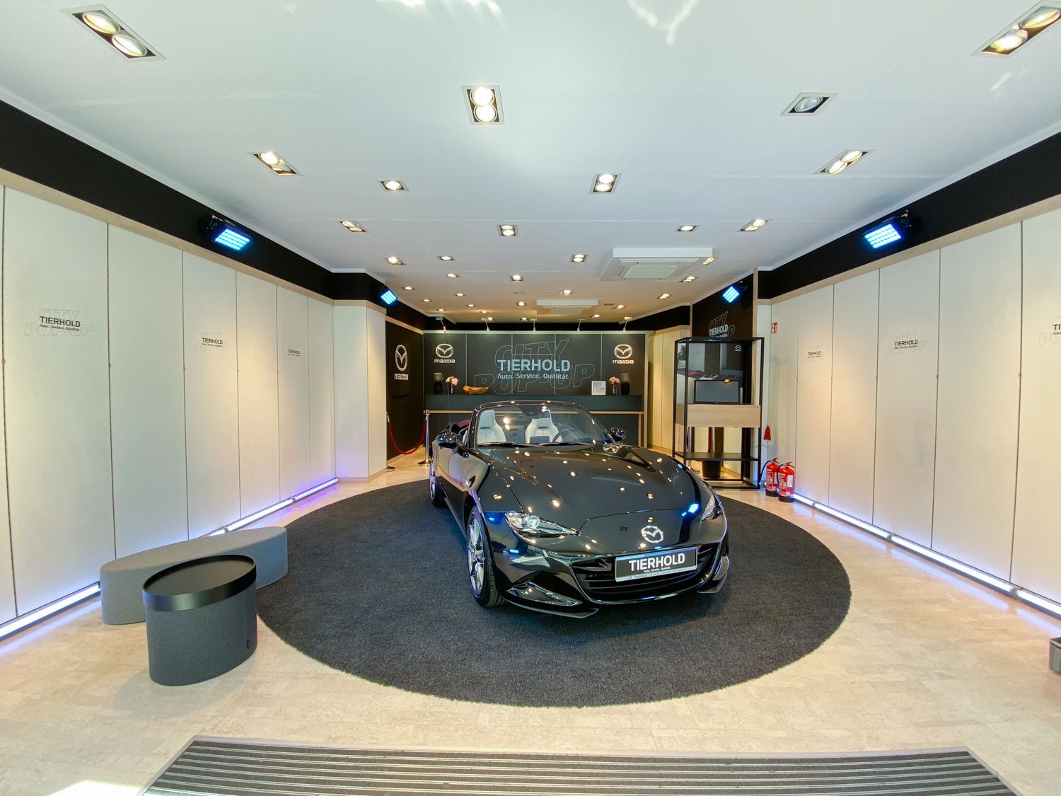 Der Innenraum des City-Pop-Up von Tierhold. Foto: Pro Air Medienagentur