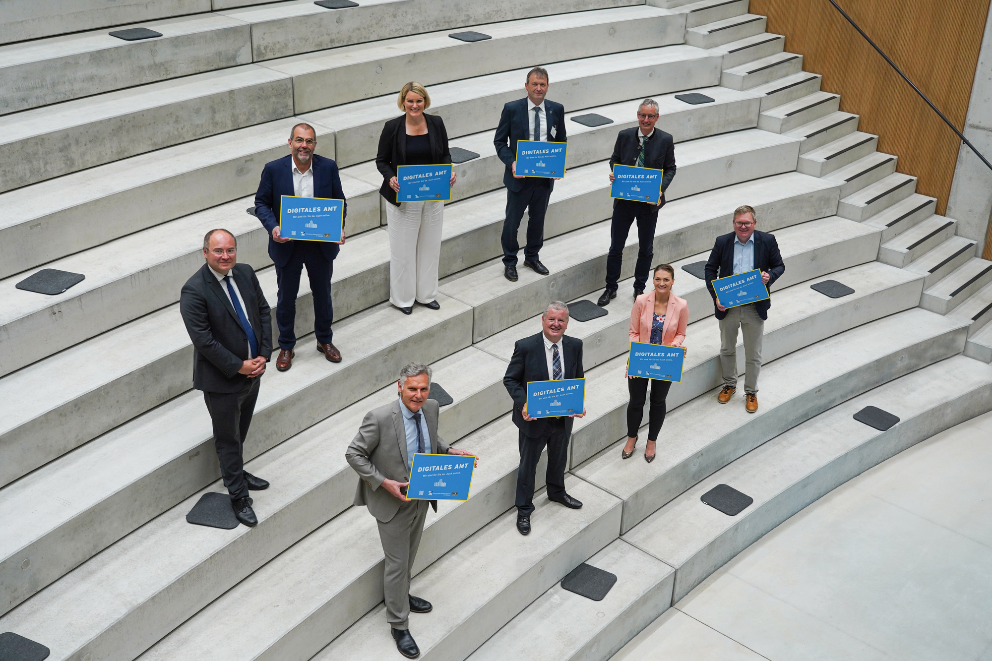 Bei der Auftaktveranstaltung in München. Foto: Bayerisches Staatsministerium für Digitales
