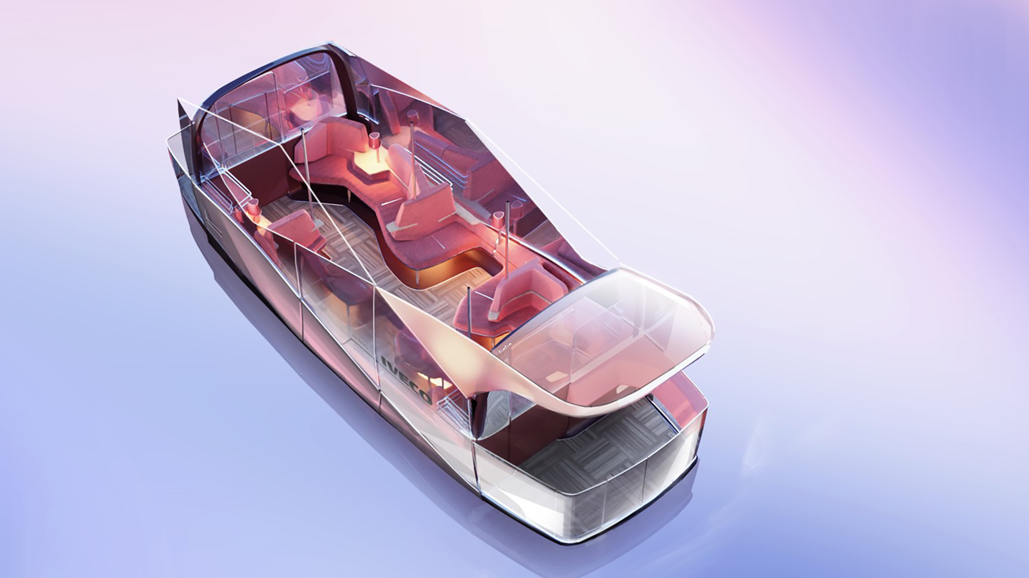 Das Modell des Iveco Busses. Bild: Iveco.