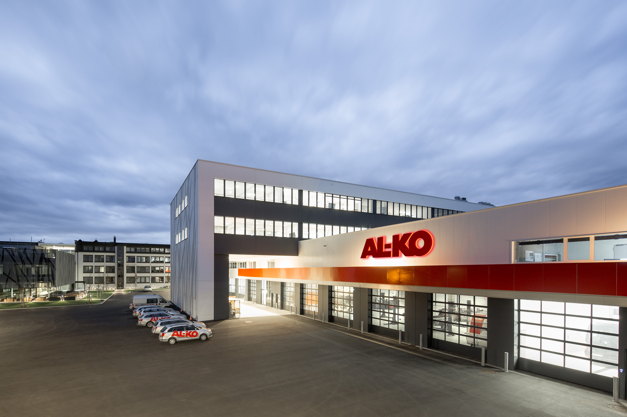 Das Technologiezentrum von AL-KO in Großkötz. Foto: AL-KO