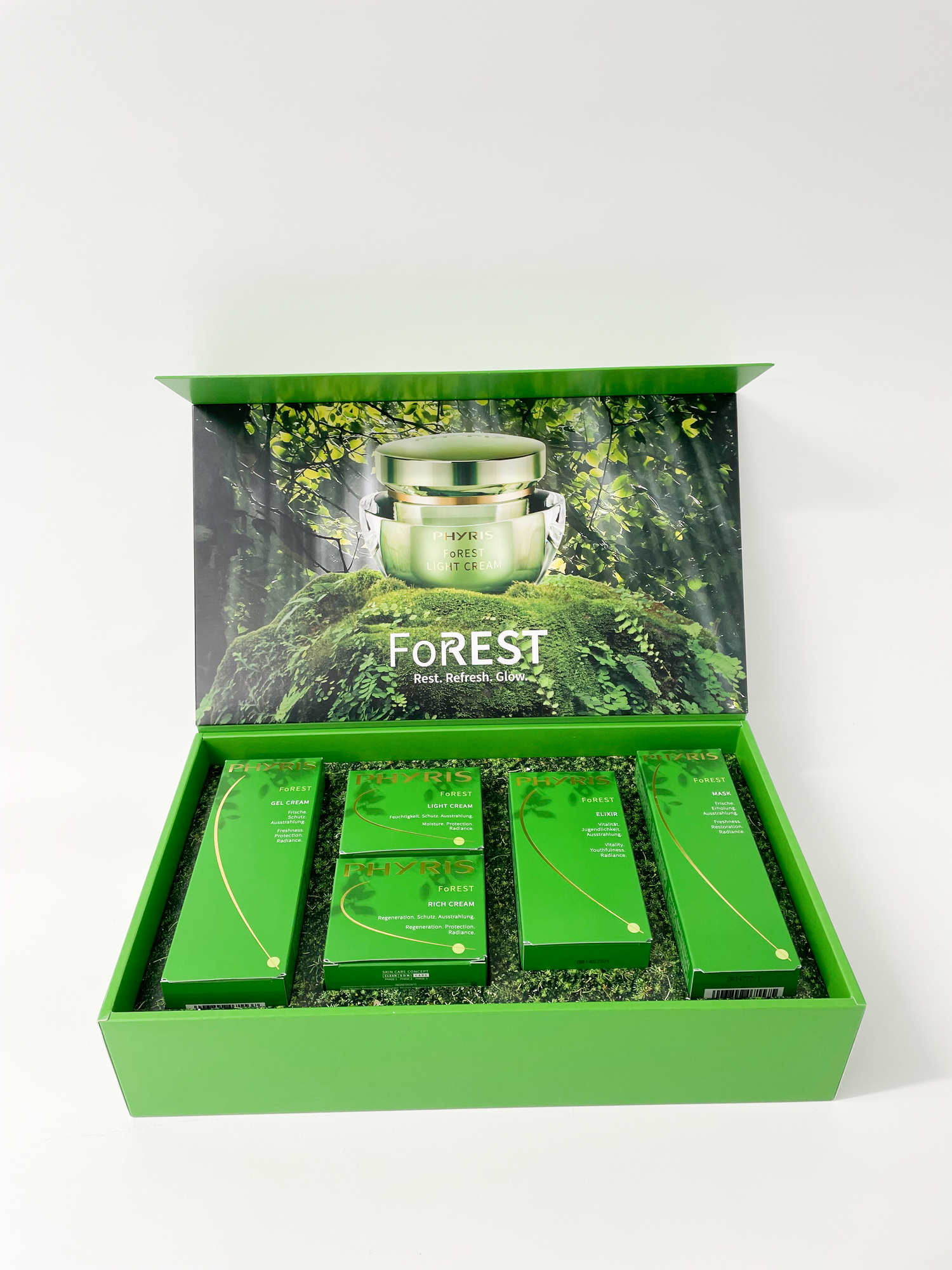 DR. GRANDEL und B4B WIRTSCHAFTSLEBEN SCHWABEN verlosen ein Geschenkpaket mit fünf Produkten der neuen Kosmetiklinie Forest. Foto: DR. GRANDEL