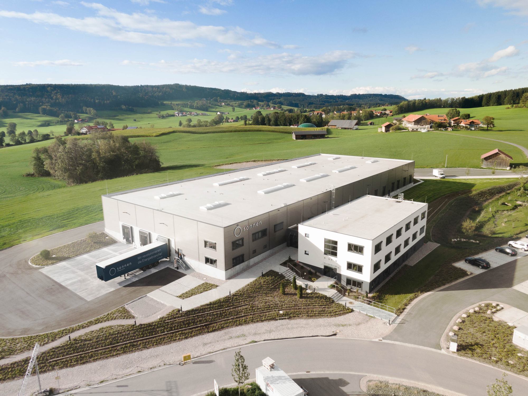 Außenaufnahme des Sonnen Operations Centers. Bild: Sonnen GmbH.