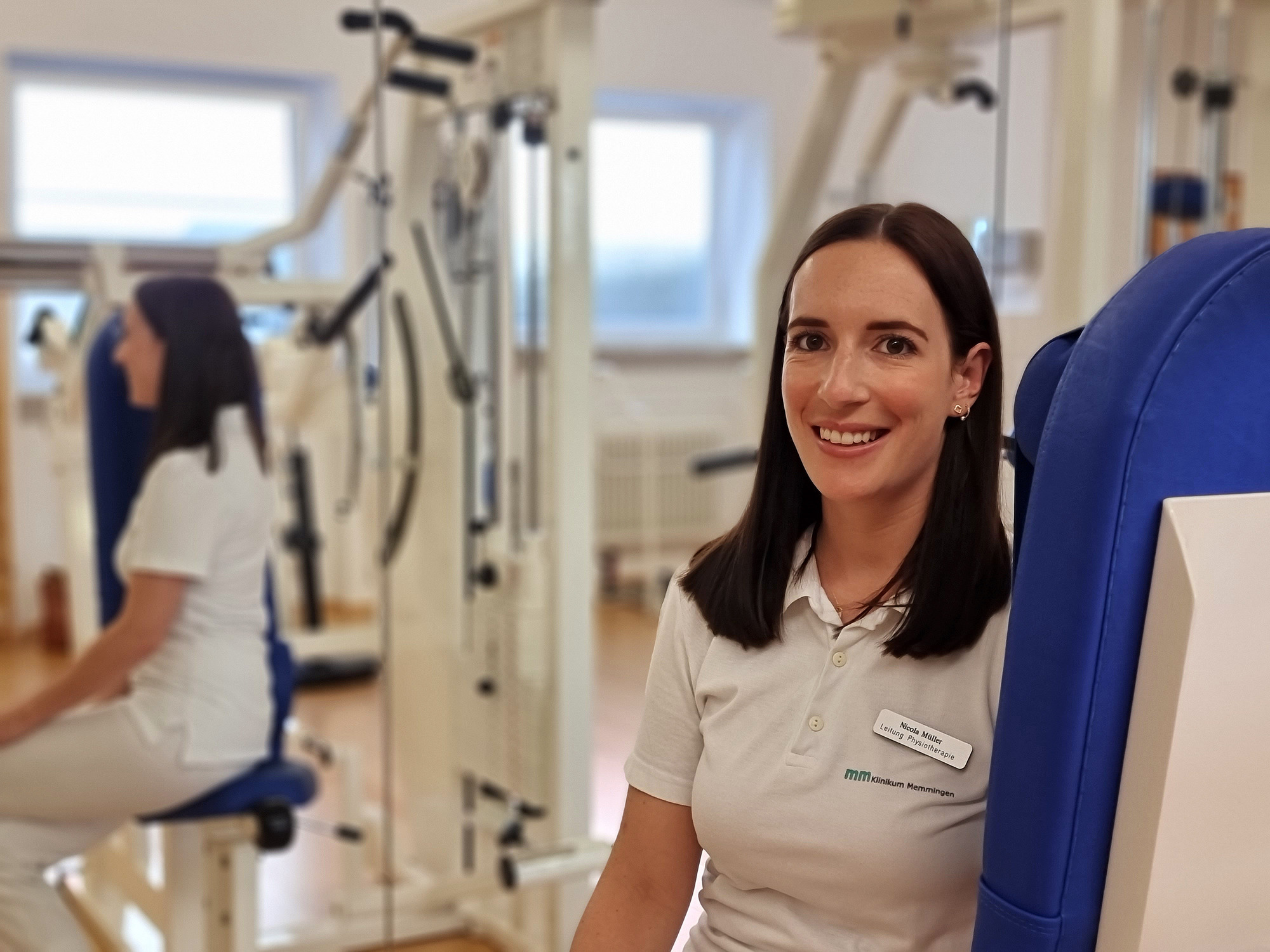 Die neue Leiterin der Physitherapie - Abteilung des Klinikums Memmingen Nicola Müller. Bild: Klinikum Memmingen.