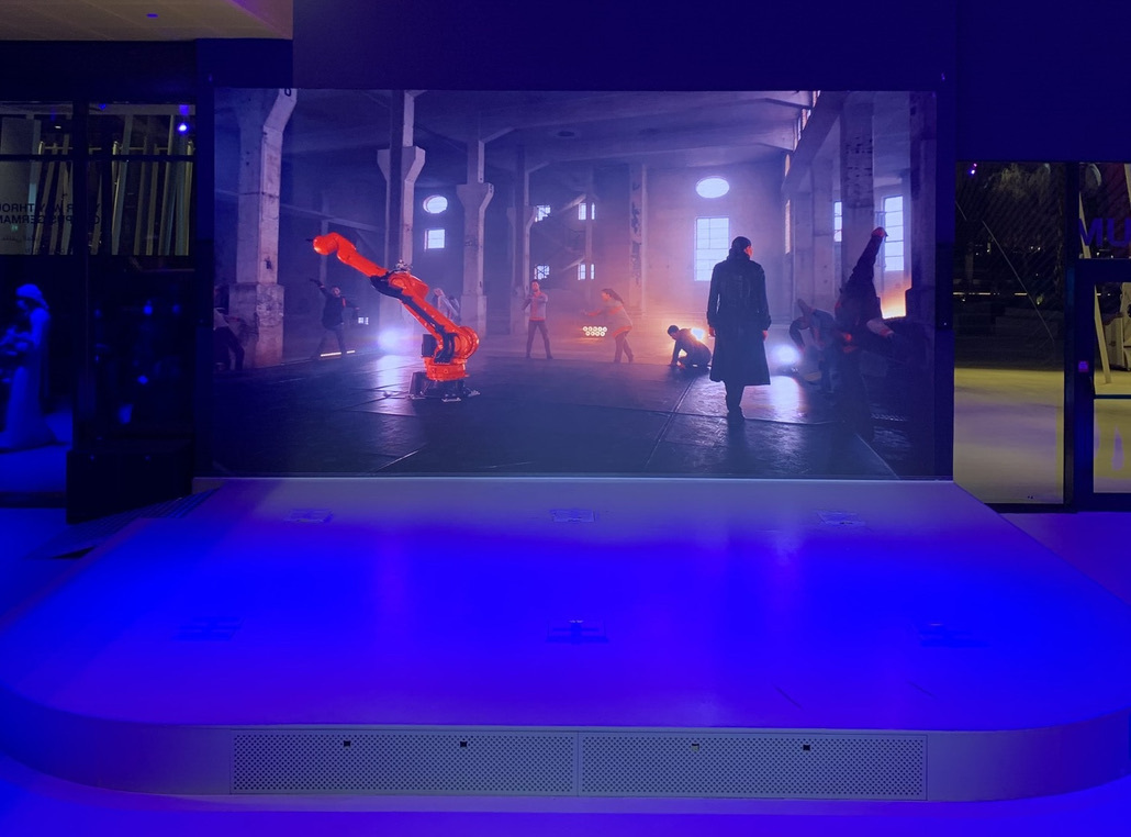 Präsentation „Kinesphere“ im Deutschen Pavillon in Dubai. Foto: Voss + Fischer GmbH.