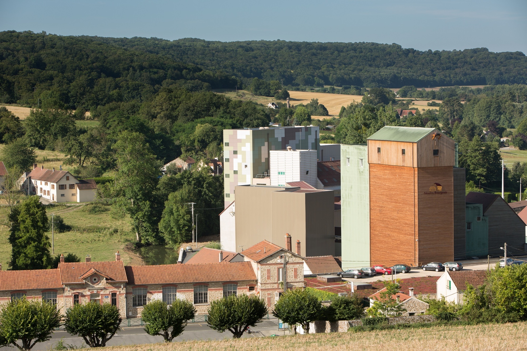 Der Firmensitz von Moulins Burgeois in Frankreich. Foto: Kuka Group