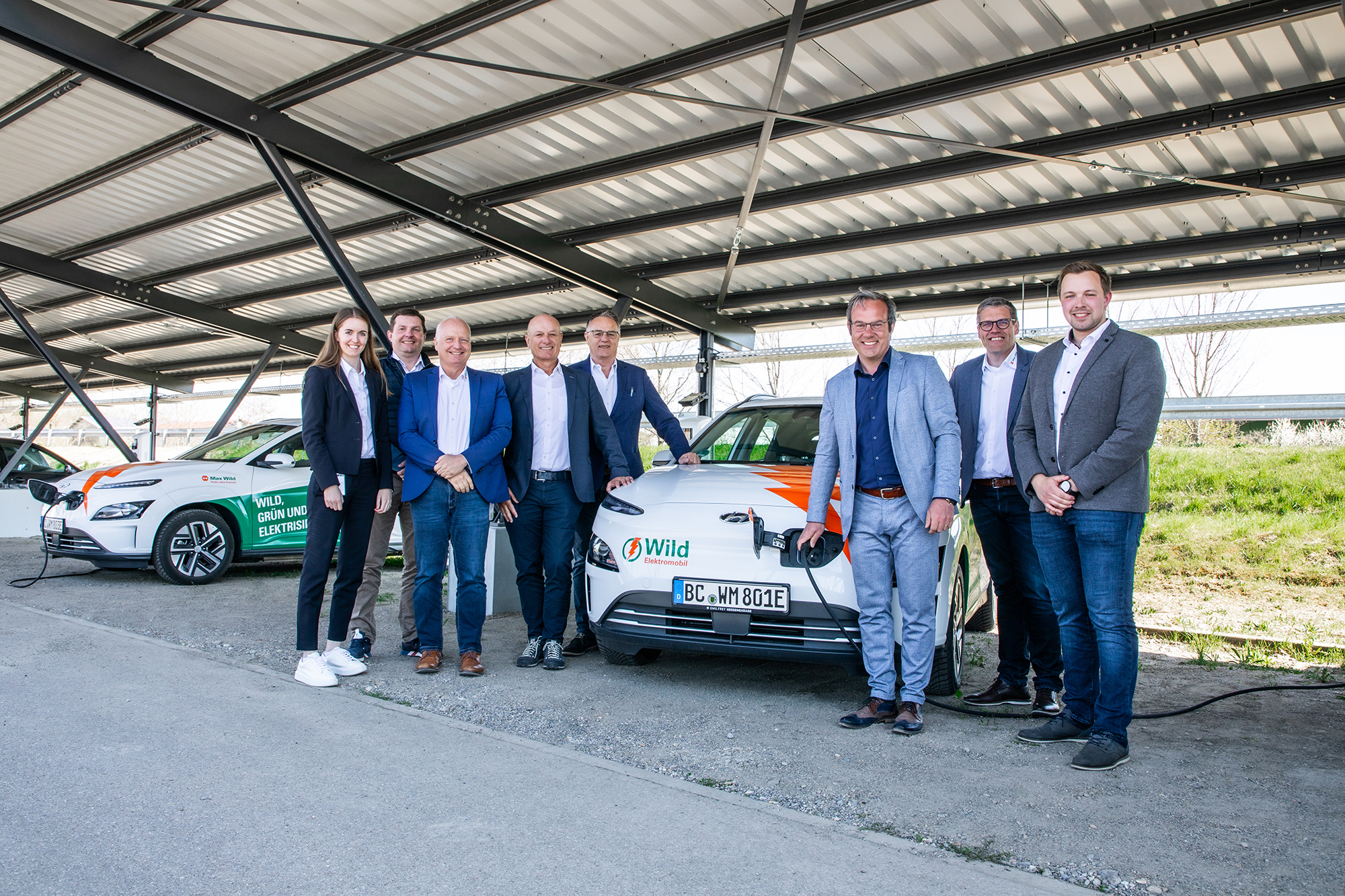 Der Besuch von Raimund Haser bei der Max Wild GmbH. Bild: Max Wild GmbH.