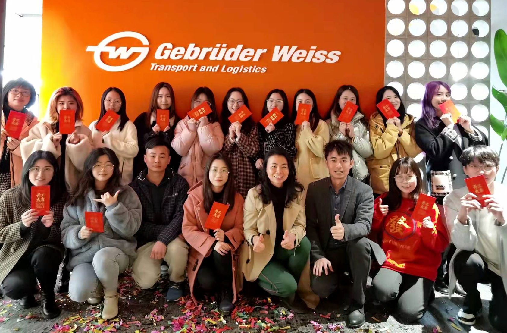 Das Team von Gebrüder Weiss Express China in Guangzhou organisiert internationale Paketzustellungen für Onlinehändler. Foto: Gebrüder Weiss